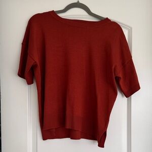 Cable & Gauge Red Blouse